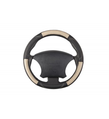 Funda Volante De Coche Beige Cosida Bccorona